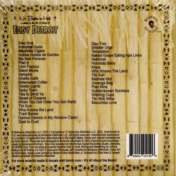 Eddy Detroit Tribute Album CD