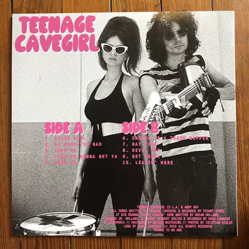 TEENAGE CAVEGIRL - Space Girl