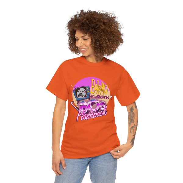 Bohemia Afterdark Flashback 80's Unisex Heavy Cotton Tee - Image 15