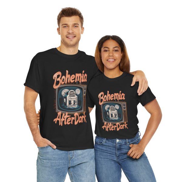 Club Bohemia Afterdark Unisex Heavy Cotton Tee - Image 10