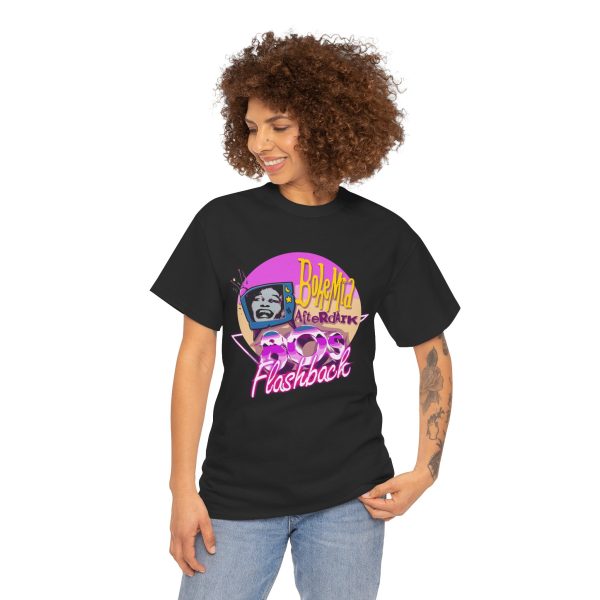 Bohemia Afterdark Flashback 80's Unisex Heavy Cotton Tee - Image 10