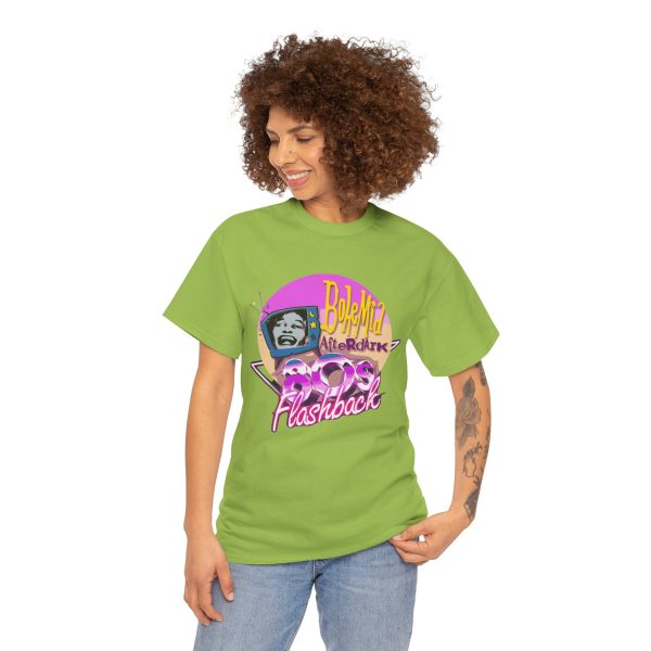 Bohemia Afterdark Flashback 80's Unisex Heavy Cotton Tee - Image 25