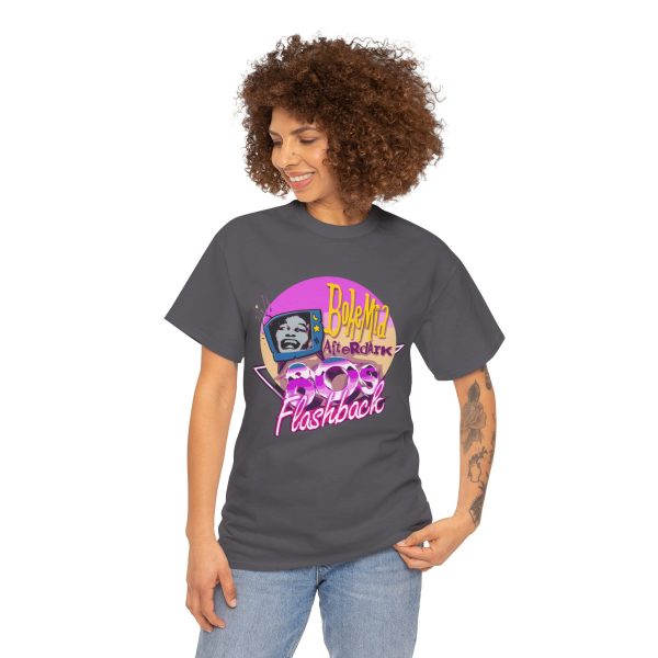 Bohemia Afterdark Flashback 80's Unisex Heavy Cotton Tee - Image 30