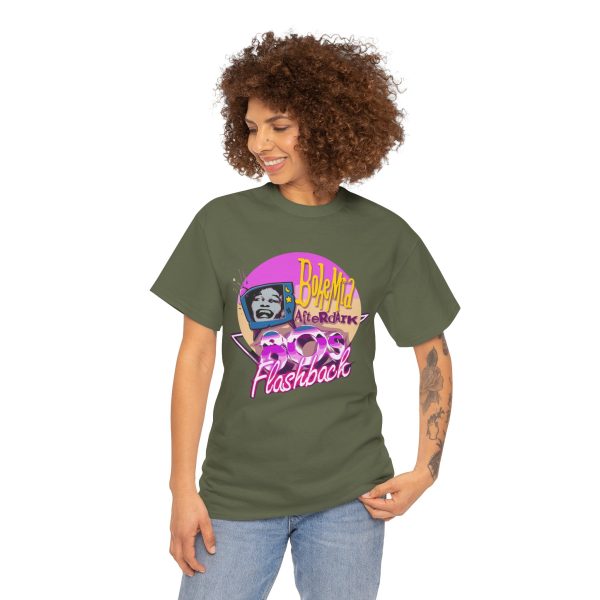 Bohemia Afterdark Flashback 80's Unisex Heavy Cotton Tee - Image 20